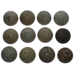 Dozen Vintage Golf Balls - Wright & Ditson, Acushnet, Finalist, 50, Fairway, and More
