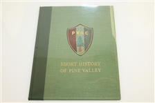 1963 Short History of Pine Valley Book - 1st Edition - With Slipcover - Roth Collection