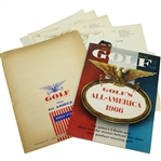 1966 Golf Magazine All America Press Kit with Magazine & Papers - Roth Collection