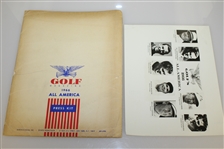 1966 Golf Magazine All America Press Kit with Magazine & Papers - Roth Collection
