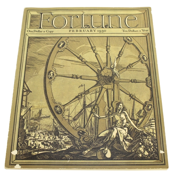 Fortune Magazine Vol1 Number 1 - February 1930 - Roth Collection