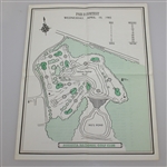 1983, 1984, & 1985 Masters Tournament Par-3 Contest Pairing Sheets - Roth Collection