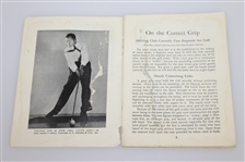 1935 'Rights and Wrongs of Golf' by Robert (Bobby) Jones Jr.