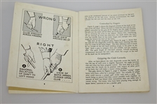 1935 'Rights and Wrongs of Golf' by Robert (Bobby) Jones Jr.
