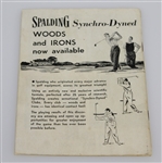 1935 'Rights and Wrongs of Golf' by Robert (Bobby) Jones Jr.