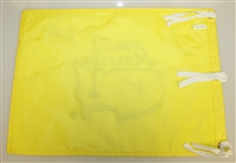 Arnold Palmer, Jack Nicklaus, & Gary Player Signed 2006 Masters Embroidered Flag JSA ALOA