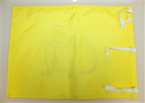 Jordan Spieth Signed Undated Masters Embroidered Flag PSA/DNA Full Letter