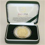 2016 Masters Tournament Ltd. Ed. Commemorative Magnolia Lane Coin #292/350 in Case