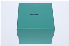 Tiffany and Co. Masters Undated Crystal Golf Ball Paperweight in Original Tiffany Box