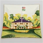 Augusta National Clubhouse Hand Painted Ceramic Masters Dish - Made in Italy
