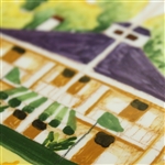 Augusta National Clubhouse Hand Painted Ceramic Masters Dish - Made in Italy