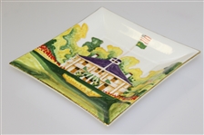 Augusta National Clubhouse Hand Painted Ceramic Masters Dish - Made in Italy
