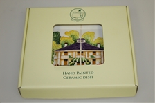 Augusta National Clubhouse Hand Painted Ceramic Masters Dish - Made in Italy