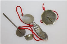 Arnold Palmer Course Design Ornaments - Golf Shoe, Golf Club, & Umbrella