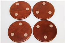 Smathers and Branson Set of Four Masters Coasters With Case