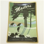 Augusta National Golf Club Masters Ceramic Candy Dish - Jones Putting Depicted 