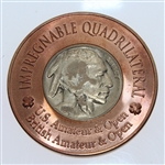 Bobby Jones 1930 Impregnable Quadrilateral Commemorative Copper Ball Marker