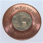Bobby Jones 1930 Impregnable Quadrilateral Commemorative Copper Ball Marker