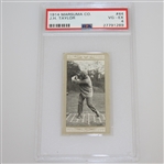 1914 J.H. Taylor Marsuma Co. Cigarette Golf Card #44 - PSA#27791289