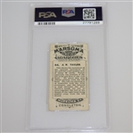 1914 J.H. Taylor Marsuma Co. Cigarette Golf Card #44 - PSA#27791289