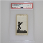 1914 James Braid Marsuma Co. Cigarette Golf Card #4 - PSA#27791283
