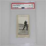 1914 James Braid Marsuma Co. Cigarette Golf Card #8 - PSA#27791285