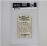 1914 James Braid Marsuma Co. Cigarette Golf Card #8 - PSA#27791285