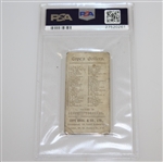 1900 'The Graces of Golf' Cope Bros. & Co. Cigarette Golf Card #40 - PSA#27520261