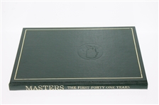 Masters: The First Forty One Years Intitial Annual Book