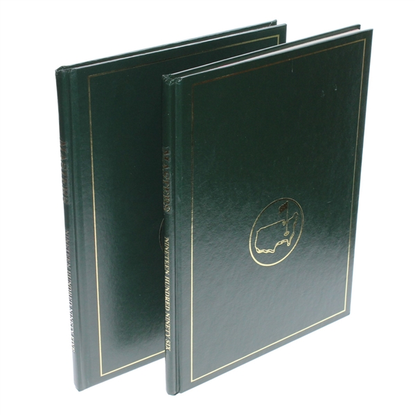 1995 & 1996 Masters Tournament Annuals