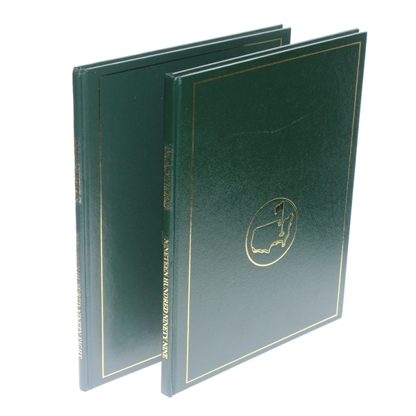 1998 & 1999 Masters Tournament Annuals