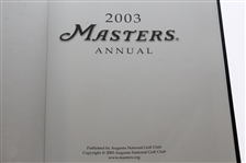 2003 & 2006 Masters Tournament Annuals