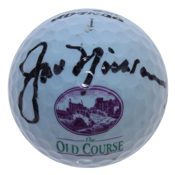 Jack Nicklaus Signed 'The Old Course' St. Andrews Logo Golf Ball JSA ALOA