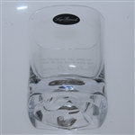 Bobby Jones Commemorative Crystal Double Old Fashioned Glass with 1930 Buffalo Nickel