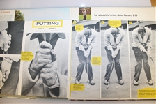 Arnold Palmer 'Personal Golf Instruction' Two Record Set with Instruction Booklet