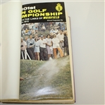 Five Bound British Open Programs - 1972-1976