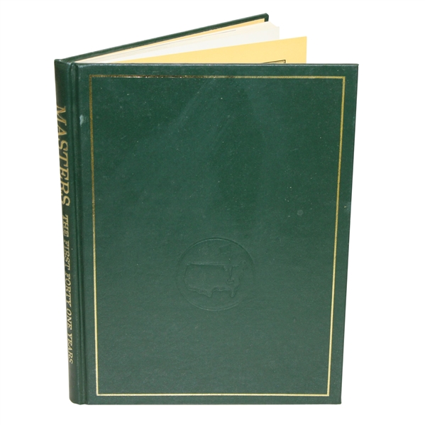 Masters Tournament First Forty One Years Annual Book
