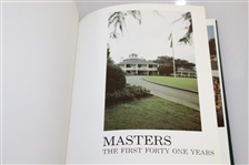 Masters Tournament 'First Forty One Years' Annual Book