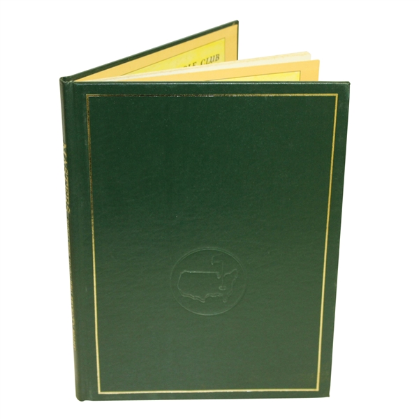1978 Masters Tournament Annual Book - Gary Player Winner