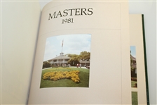 1981 Masters Tournament Annual Book - Tom Watson Winner