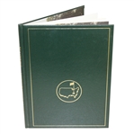 1985 Masters Tournament Annual Book - Bernhard Langer Winner