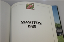 1985 Masters Tournament Annual Book - Bernhard Langer Winner
