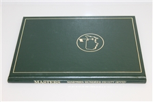 1987 Masters Tournament Annual Book - Larry Mize Winner