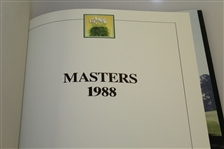 1988 Masters Tournament Annual Book - Sandy Lyle Winner