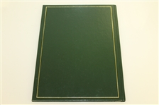 1993 Masters Tournament Annual Book - Bernhard Langer Winner
