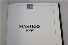 1995 Masters Tournament Annual Book - Ben Crenshaw Winner
