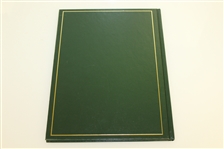 1996 Masters Tournament Annual Book - Nick Faldo Winner