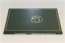 1997 Masters Tournament Annual Book - Tiger Woods Winner
