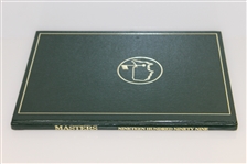 1999 Masters Tournament Annual Book - Jose Maria Olazabal Winner