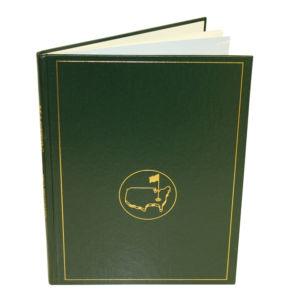 2000 Masters Tournament Annual Book - Vijay Singh Winner